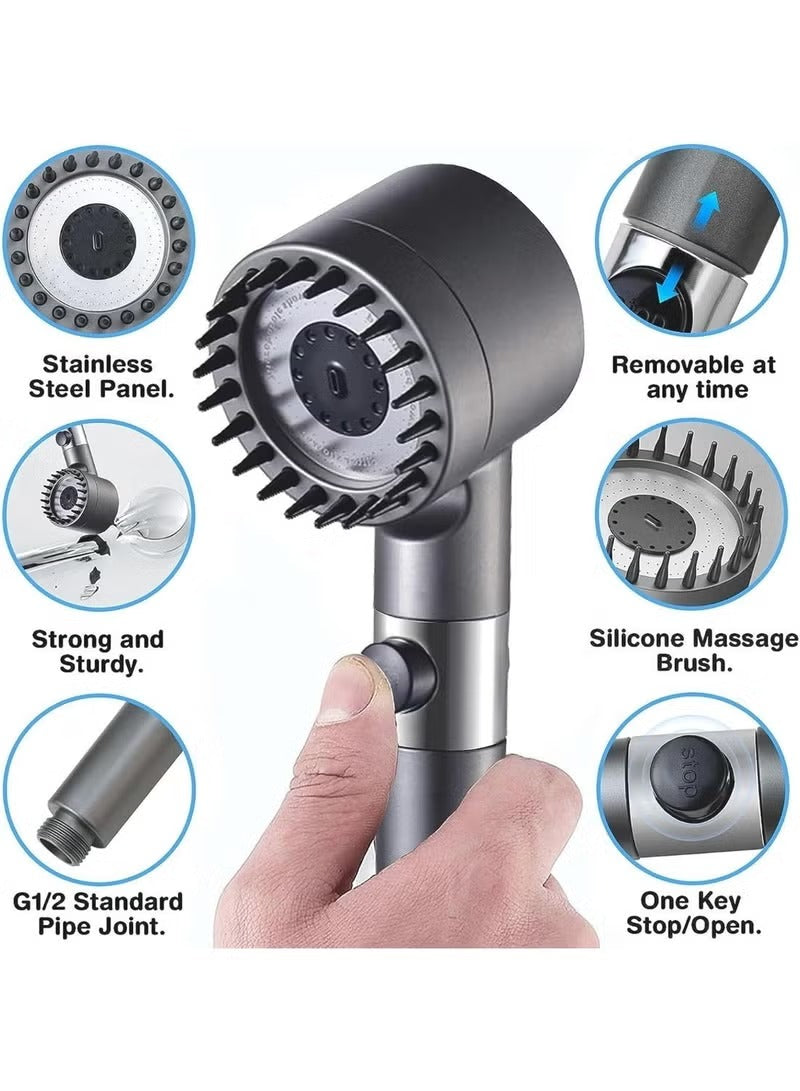 3-Mode Filtered Shower Head with High Pressure