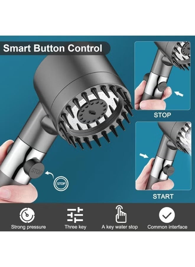 3-Mode Filtered Shower Head with High Pressure