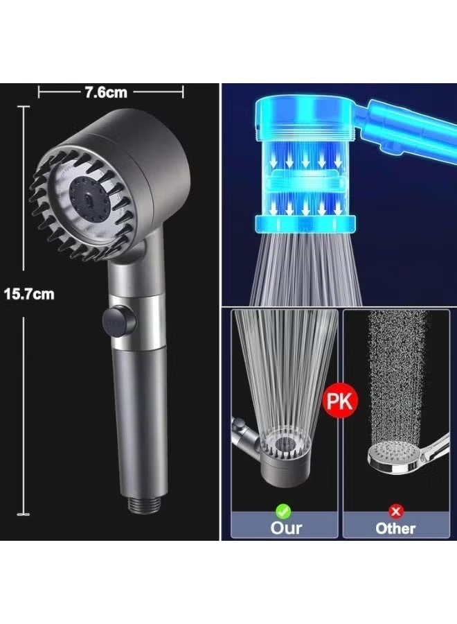 3-Mode Filtered Shower Head with High Pressure